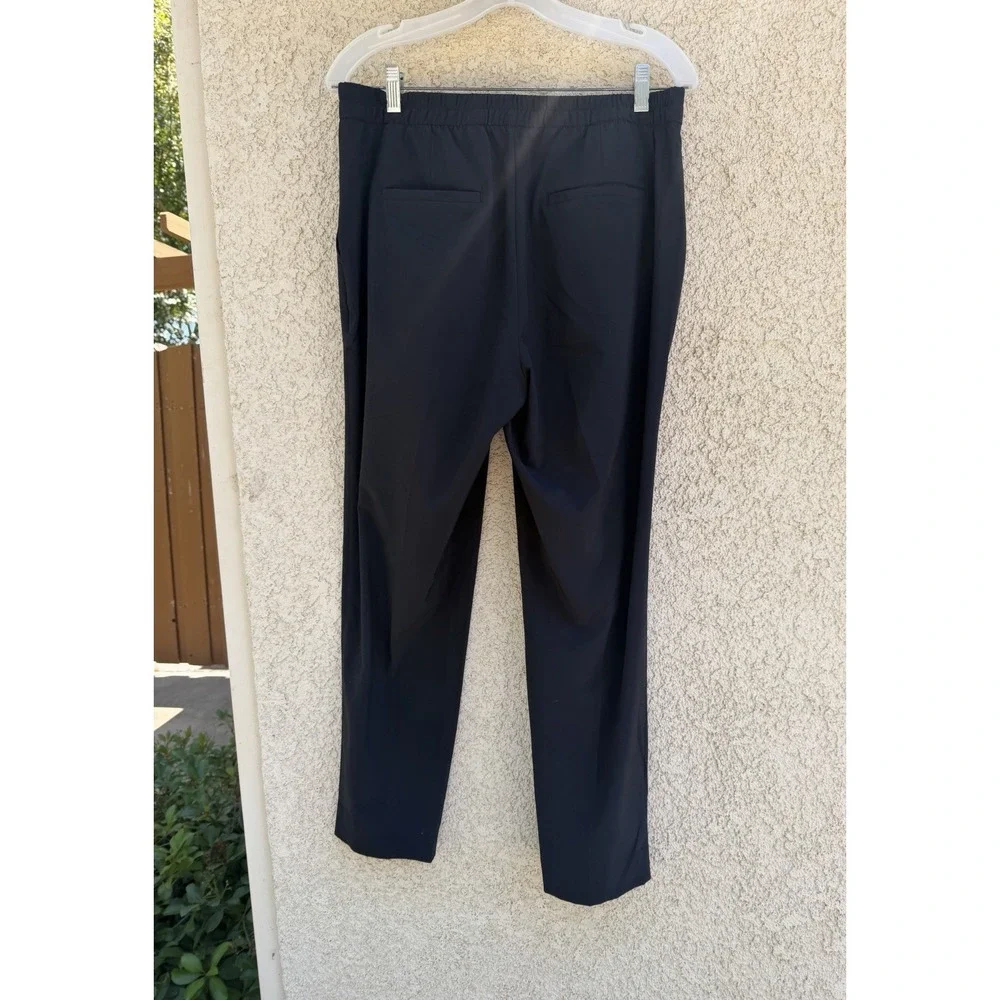 Banana Republic Men's Black Elastic Waist Pull-On Casual Pants Size